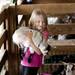7-year-old Kylie Slocum of Chelsea picks up a young pygmy goat during the Washtenaw County 4-H Youth show at the Washtenaw Farm Council Grounds July 27.
Jeffrey Smith | AnnArbor.com